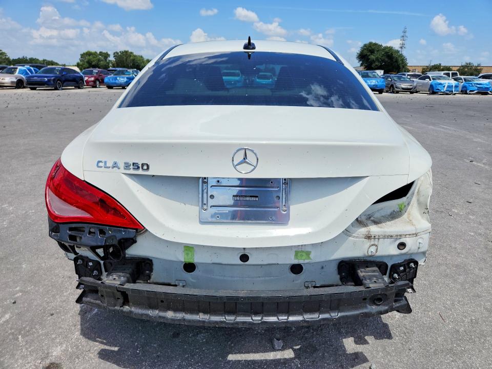 2017 Mercedes-benz Cla-klasse VIN WDDSJ4EB4HN415334 COPART salvage auction — REAR END, Fl - Cert Of Title Slvg Rebuildable, sold $1,300 on 2026-07-28 (photo 6)