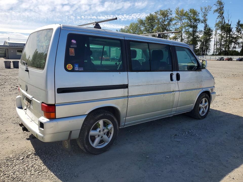 2003 Volkswagen Eurovan VIN WV2MB47013H001674 COPART salvage auction — REAR END, WA - CERT OF OWNERSHIP-REBUILT, sold $700 on 2026-07-27 (photo 3)