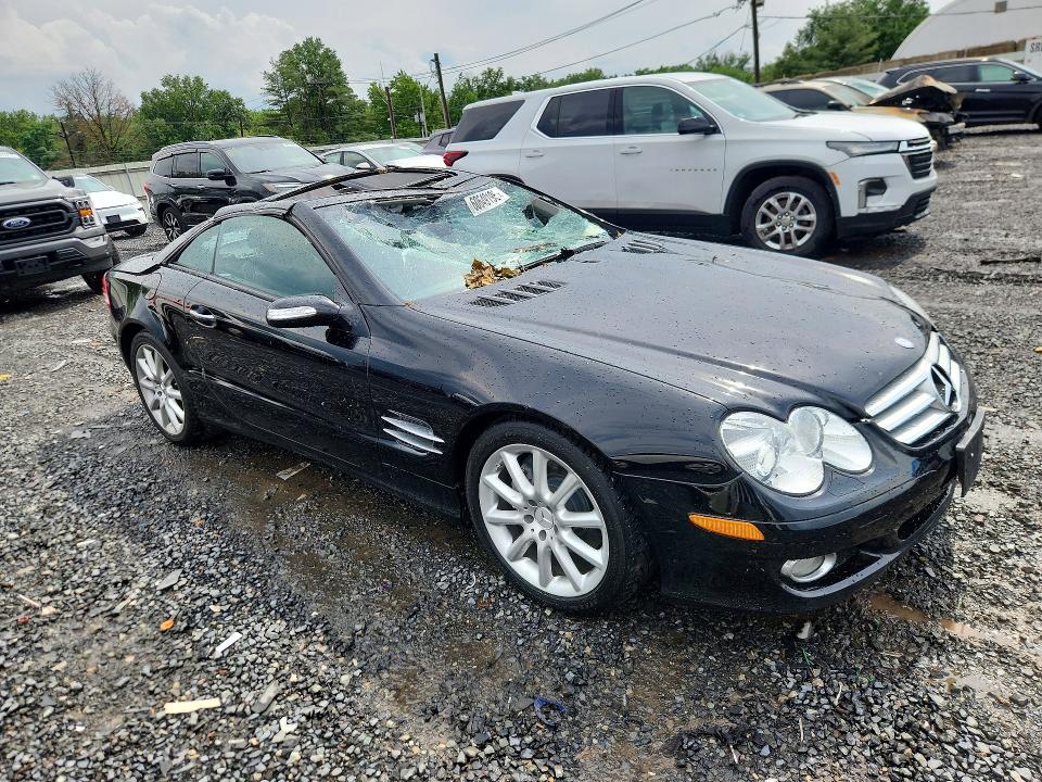 2007 Mercedes-benz Sl-klasse VIN WDBSK71F37F130780 COPART salvage auction — ROOF, Nj - Certificate Of Title, sold $1,900 on 2026-08-07 (photo 4)
