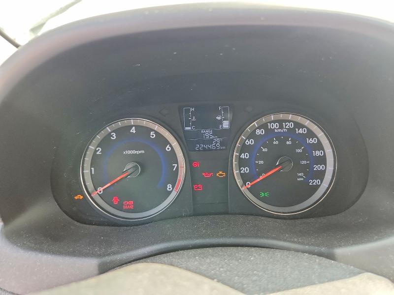 2017 Hyundai Accent VIN KMHCT5AE6HU335758 COPART salvage auction — MECHANICAL, On - Permit No Brand - Unfit, sold $225 on 2026-07-28 (photo 9)
