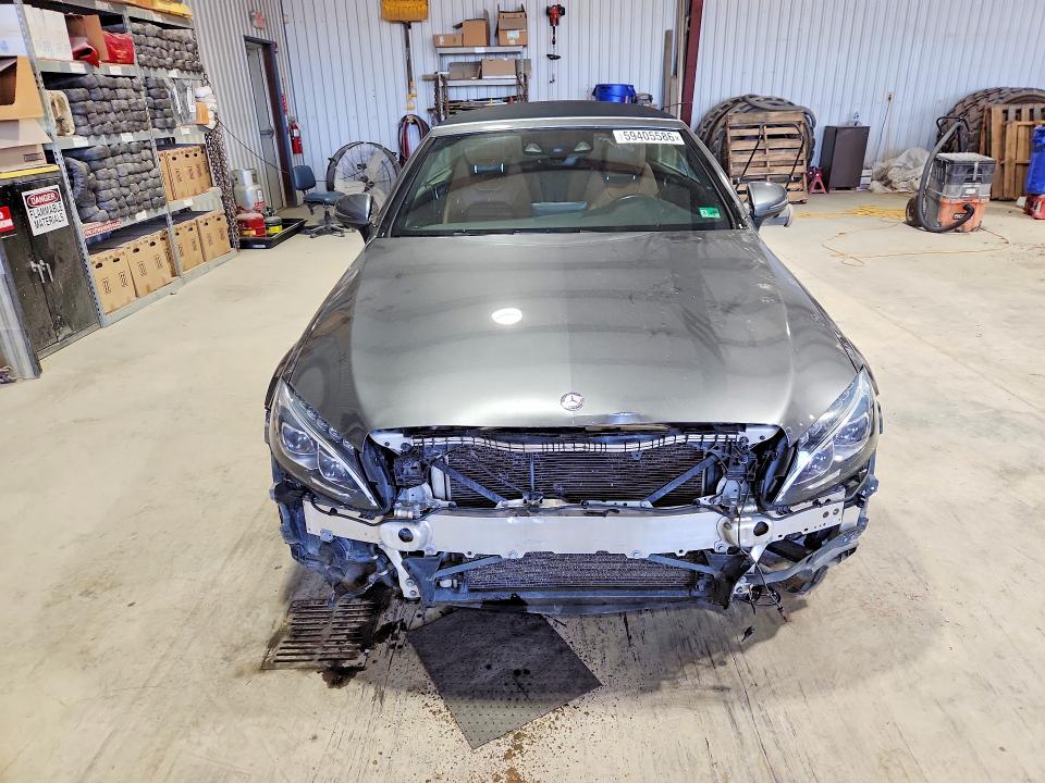 2017 Mercedes-benz C-klasse VIN WDDWK4KB8HF434112 COPART salvage auction — FRONT END, Pa - Certificate Of Salvage, sold $4,750 on 2026-08-07 (photo 5)