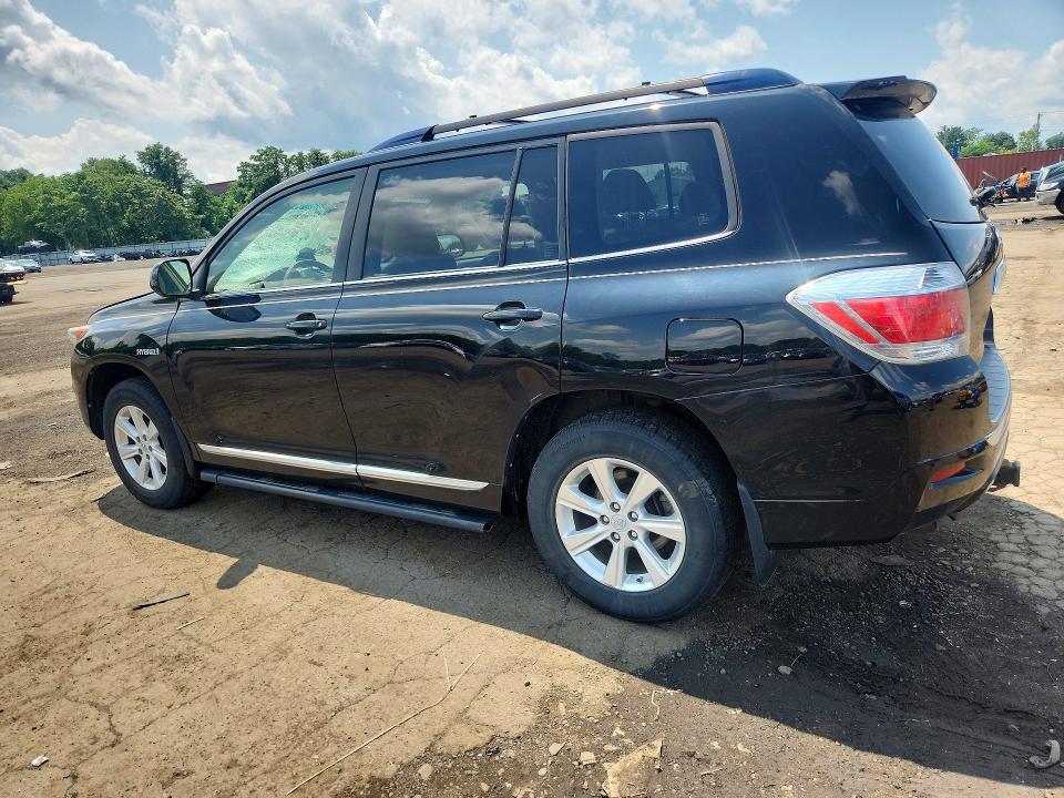 2012 Toyota Highlander VIN JTEBC3EH1C2009911 COPART salvage auction — FRONT END, CT - CERTIFICATE OF TITLE, sold $450 on 2026-07-28 (photo 2)