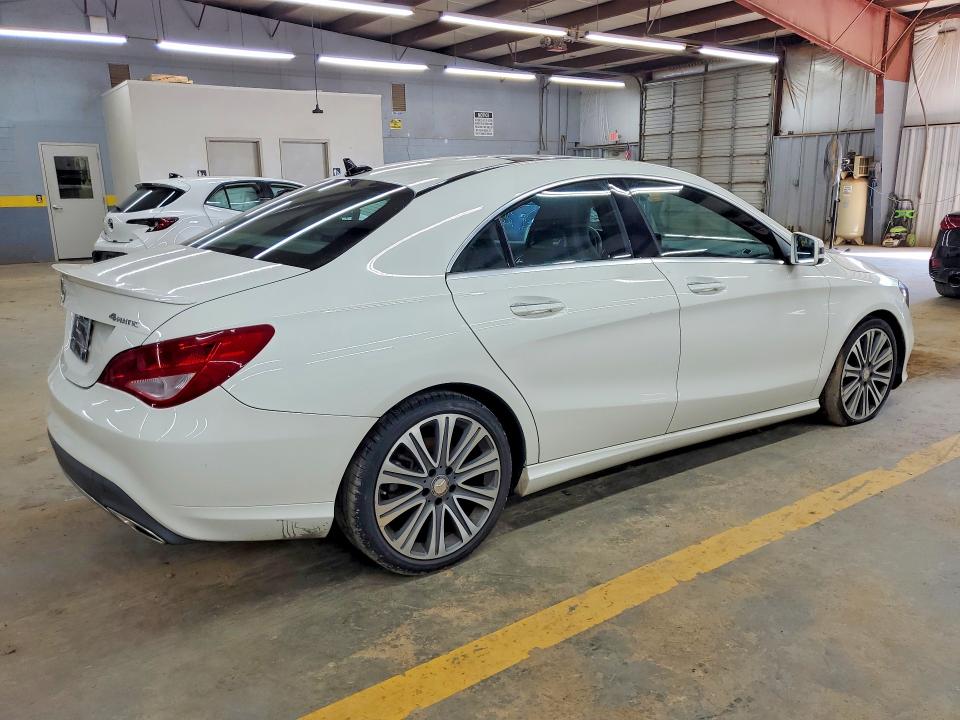 2017 Mercedes-benz Cla-klasse VIN WDDSJ4GB9HN493573 COPART salvage auction — MECHANICAL, Nc - Dealer Only Clean Title (P), sold $2,700 on 2026-07-08 (photo 3)