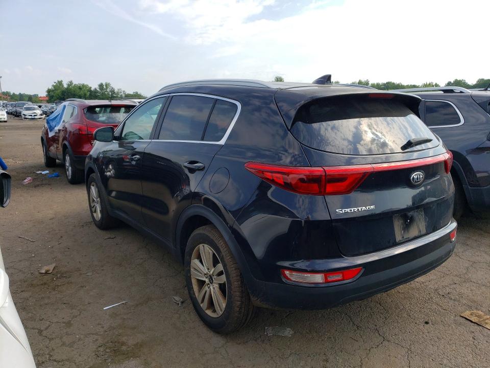 2017 Kia Sportage VIN KNDPMCAC0H7085938 COPART salvage auction — FRONT END, CT - CERT OF TITLE-SALVAGE, sold $2,200 on 2026-07-17 (photo 2)