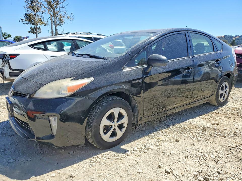 2013 Toyota Prius VIN JTDKN3DU2D5565660 COPART salvage auction — VANDALISM, Ca - Salvage Certificate, sold $1,000 on 2026-07-28 (photo 1)