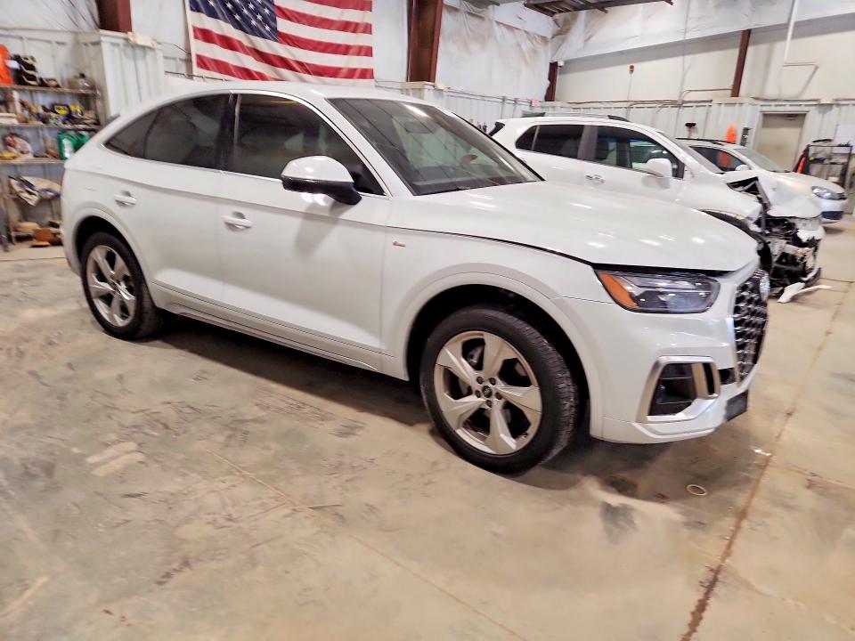 2023 Audi Q5 VIN WA14AAFY2P2091041 COPART salvage auction — FRONT END, Wi - Cert Of Title-Claim Paid, sold $750 on 2026-07-29 (photo 4)