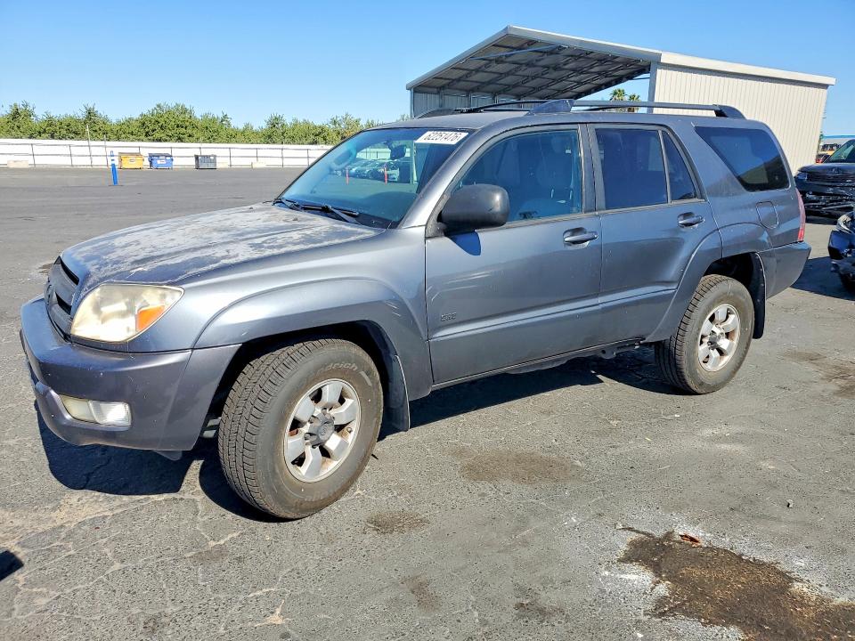 2004 Toyota 4runner VIN JTEZU14R340040844 COPART salvage auction — REAR END, CA - DIS/DLR/EXP APP FOR DUP CLEAN, sold $2,200 on 2026-08-17 (photo 1)