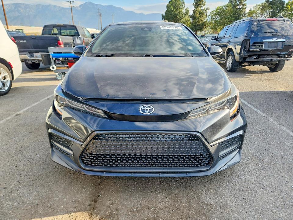 2020 Toyota Corolla VIN JTDS4RCE6LJ038680 COPART salvage auction — FRONT END, Ca - Cert Of Title-Salvaged, sold $4,350 on 2026-07-16 (photo 5)