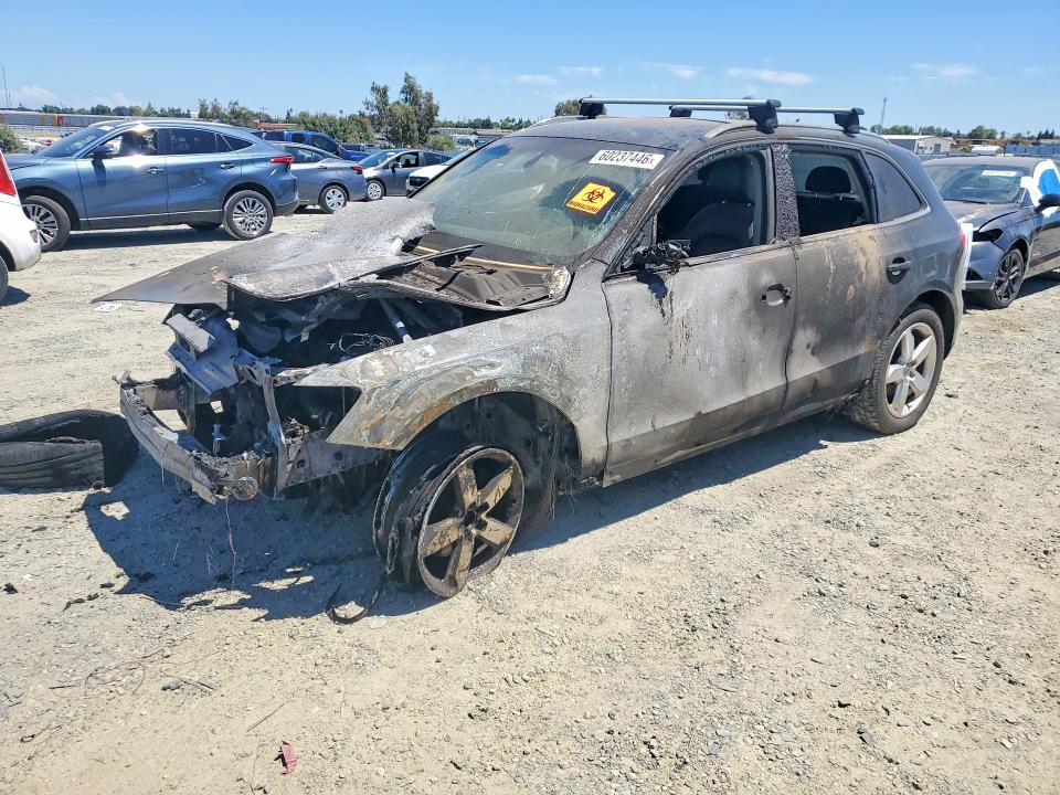 2012 Audi Q5 VIN WA1LFAFP9CA108714 COPART salvage auction — BURN, Ca - Non-Repairable Vehicle Cert, sold $60 on 2026-07-21 (photo 1)