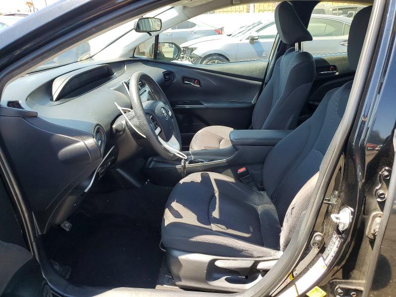 2018 Toyota Prius VIN JTDKBRFUXJ3593884 COPART salvage auction — FRONT END, CA - SALVAGE CERTIFICATE, sold $2,950 on 2026-07-31 (photo 7)