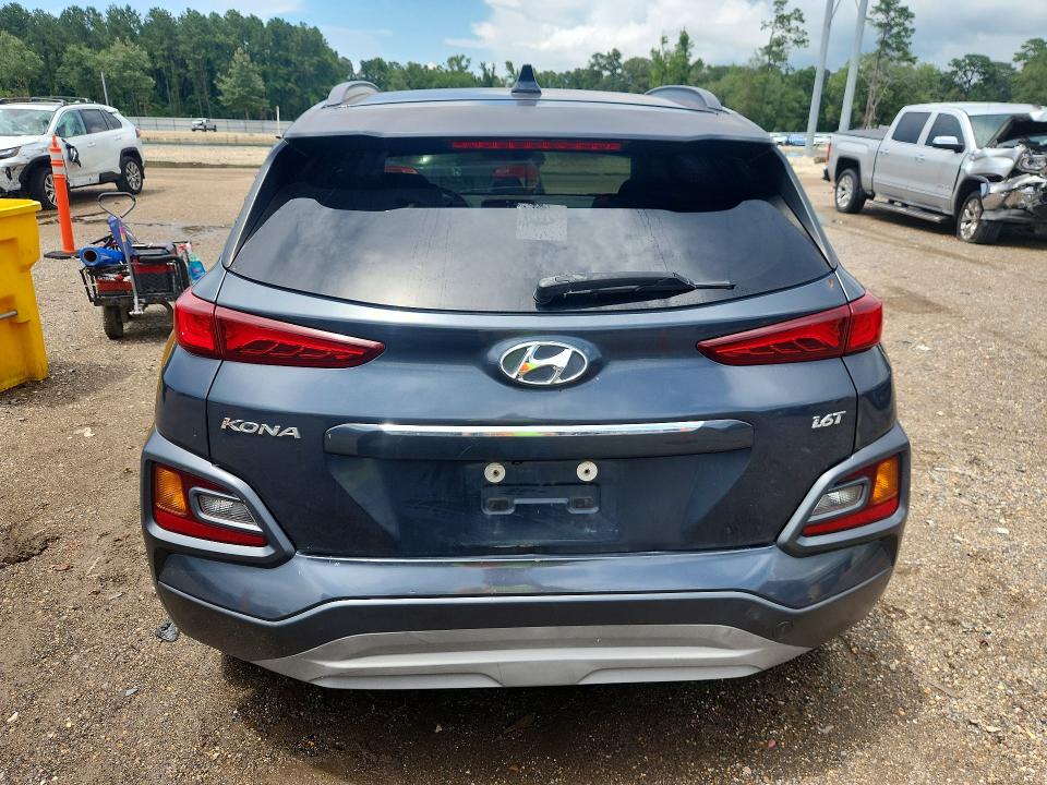 2019 Hyundai VIN KM8K33A59KU269939 COPART salvage auction — MINOR DENT/SCRATCHES, La - Certificate Of Title (P), sold $4,600 on 2026-07-31 (photo 6)