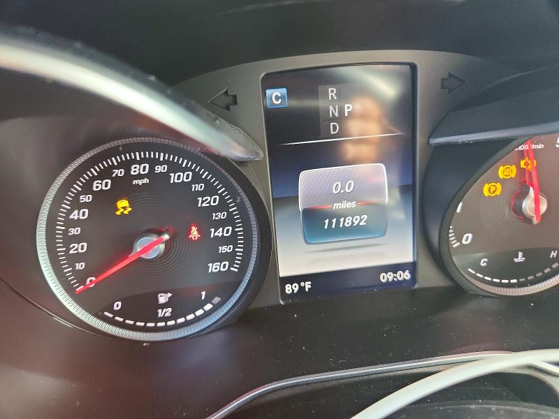 2018 Mercedes-benz Glc class VIN WDC0G4JB8JV110716 COPART salvage auction — FRONT END, FL - CERTIFICATE OF TITLE, sold $5,200 on 2026-08-06 (photo 9)