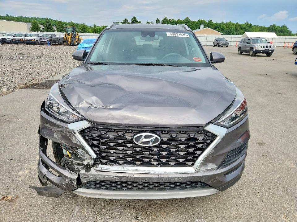 2020 Hyundai Tucson VIN KM8J3CAL6LU201206 COPART salvage auction — FRONT END, Salvage Title, sold $4,250 on 2026-07-17 (photo 5)
