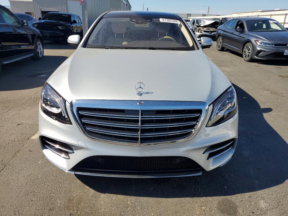 2019 Mercedes-benz S-klasse VIN WDDUG6GB7KA468043 COPART salvage auction — SIDE, Ca - Salvage Certificate, sold $15,500 on 2026-08-06 (photo 5)