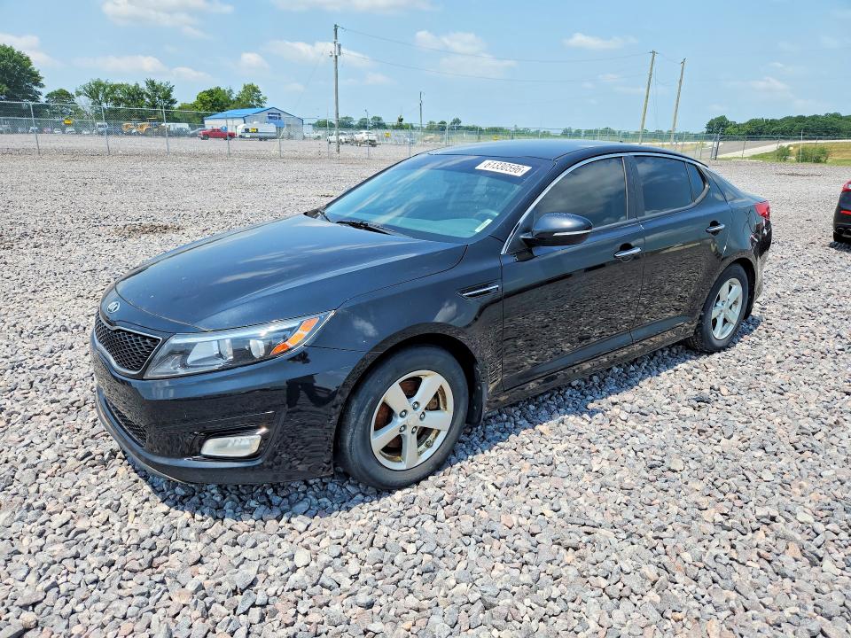 2015 Kia Optima VIN KNAGM4A71F5659171 COPART salvage auction — MECHANICAL, In - Certificate Of Title, sold $250 on 2026-07-28 (photo 1)