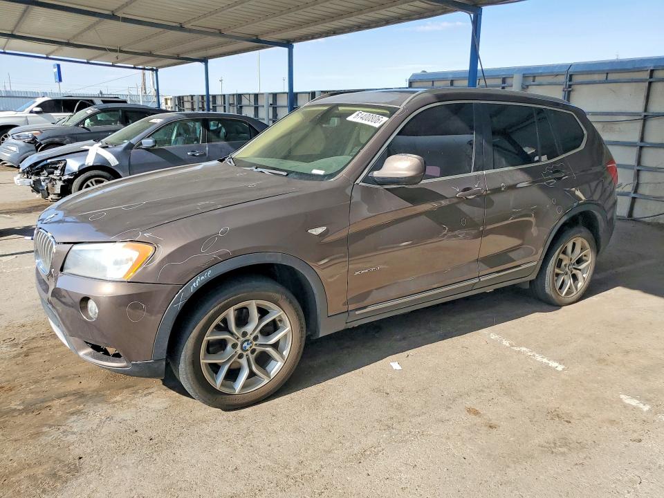 2011 BMW X3 VIN 5UXWX7C51BL732174 COPART salvage auction — FRONT END, NM - CERT OF TITLE-SALVAGE, sold $750 on 2026-07-27 (photo 1)