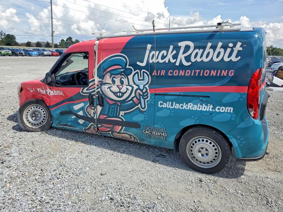 2022 Ram Promaster city VIN ZFBHRFAB6N6W66542 COPART salvage auction — SIDE, Fl - Cert Of Title Slvg Rebuildable, sold $3,200 on 2026-08-07 (photo 2)