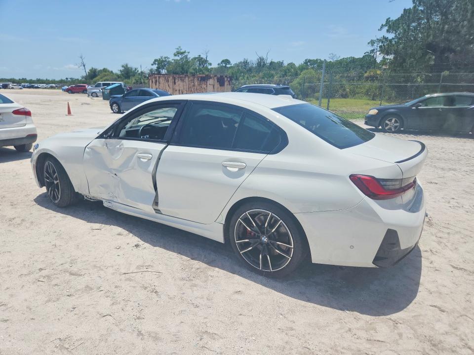 2023 BMW M3 VIN 3MW49FS01P8D17144 COPART salvage auction — SIDE, Fl - Cert Of Title Slvg Rebuildable, sold $24,700 on 2026-08-12 (photo 2)
