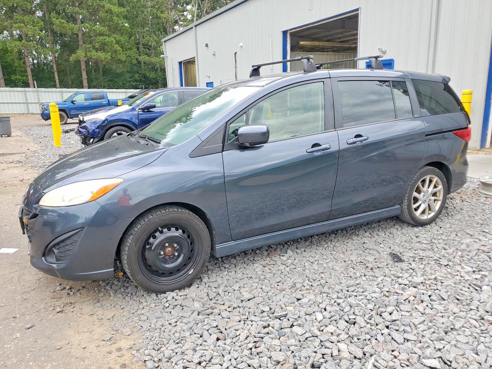 2012 Mazda 5 VIN JM1CW2DL9C0124557 COPART salvage auction — HAIL, MN - CERT OF TITLE-SALVAGE, sold $225 on 2026-07-28 (photo 1)