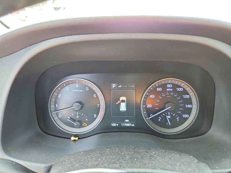 2018 Hyundai Tucson VIN KM8J33A2XJU825708 COPART salvage auction — MECHANICAL, Mt - Certificate Of Title, sold $150 on 2026-07-24 (photo 9)