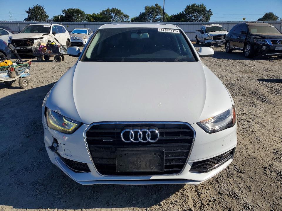 2014 Audi A4 VIN WAUFFAFL1EN017574 COPART salvage auction — FRONT END, CA - SALVAGE CERTIFICATE, sold $1,700 on 2026-07-14 (photo 5)