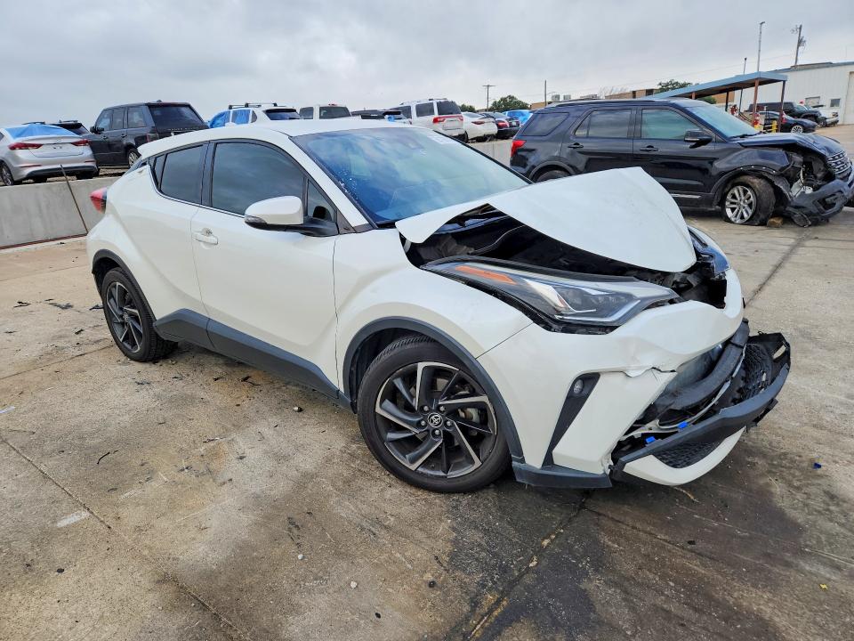 2020 Toyota C-hr VIN JTNKHMBXXL1082106 COPART salvage auction — FRONT END, Tx - Salvage Vehicle Title, sold $4,100 on 2026-07-23 (photo 4)