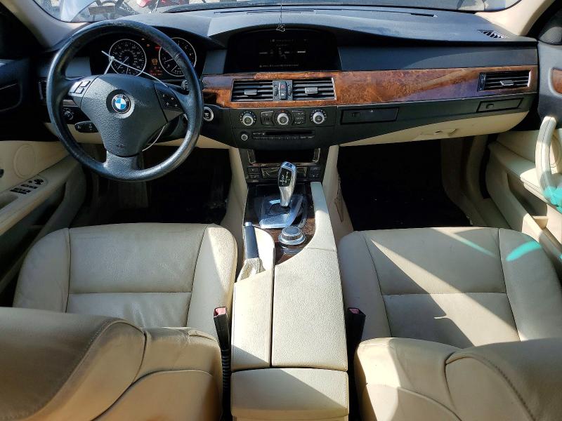 2008 BMW 5 series VIN WBANV935X8CW55194 COPART salvage auction — SIDE, PA - CERTIFICATE OF SALVAGE, sold $625 on 2026-07-09 (photo 8)
