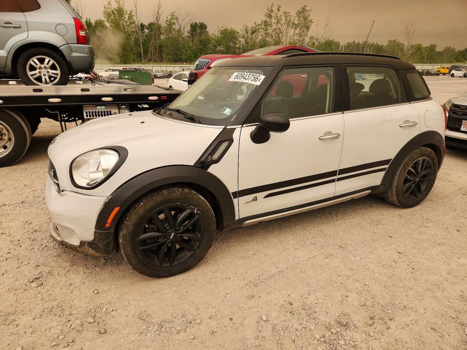 2016 Mini Cooper VIN WMWZC5C56GWU21633 COPART salvage auction — FRONT END, PA - CERTIFICATE OF SALVAGE, sold $700 on 2026-07-20 (photo 1)