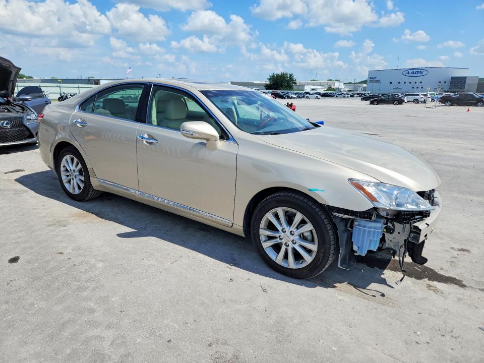 2011 Lexus ES VIN JTHBK1EG1B2459316 COPART salvage auction — FRONT END, Ok - Cert Of Title-Salvage, sold $4,850 on 2026-07-22 (photo 4)