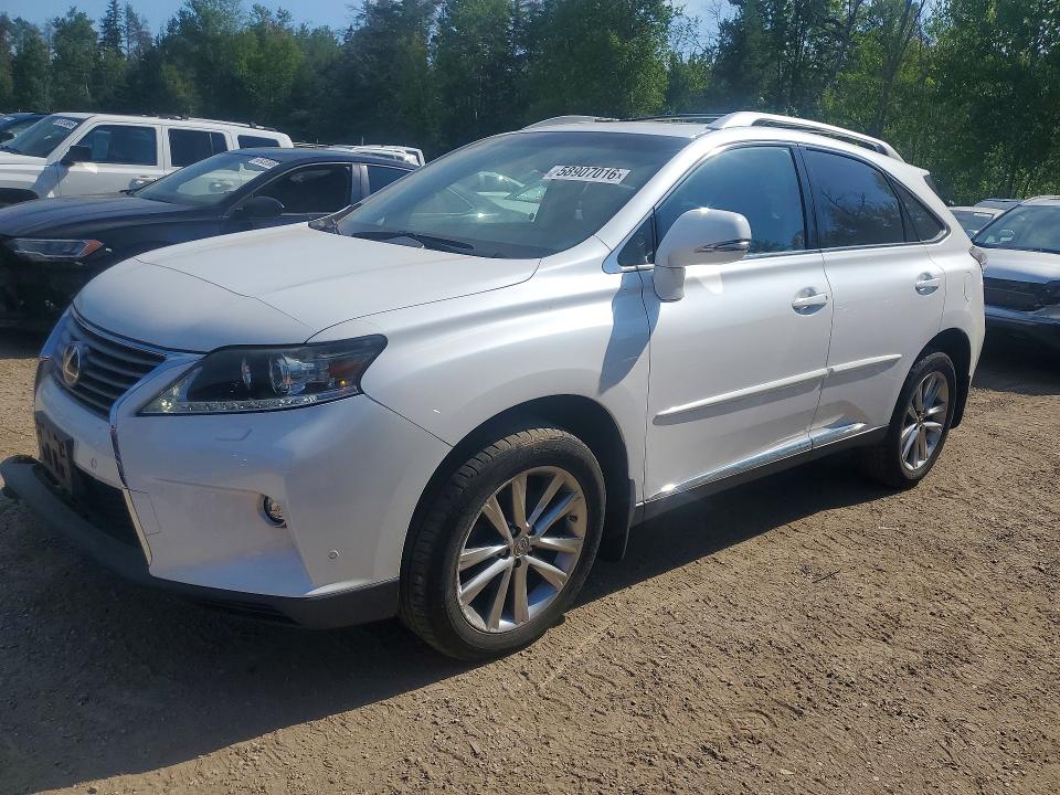 2015 Lexus Rx 350 VIN 2T2BK1BA2FC260635 COPART salvage auction — FRONT END, ON - PERMIT SALVAGE, sold $8,700 on 2026-07-28 (photo 1)