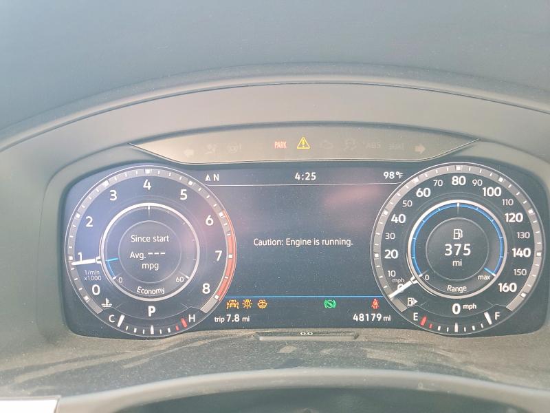2019 Volkswagen Atlas VIN 1V2MR2CA8KC510555 COPART salvage auction — FRONT END, NE - CERT OF TITLE-SALVAGE, sold $2,350 on 2026-08-25 (photo 9)