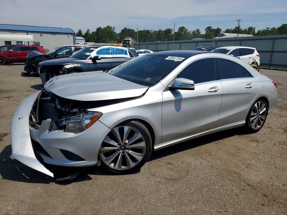 2014 Mercedes-benz Cla-klasse VIN WDDSJ4EB2EN088847 COPART salvage auction — FRONT END, Pa - Certificate Of Salvage, sold $1,700 on 2026-07-22 (photo 1)