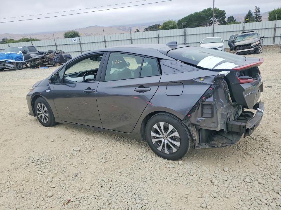 2021 Toyota VIN JTDKAMFP9M3175210 COPART salvage auction — REAR END, Ca - Salvage Certificate, sold $8,700 on 2026-07-23 (photo 2)