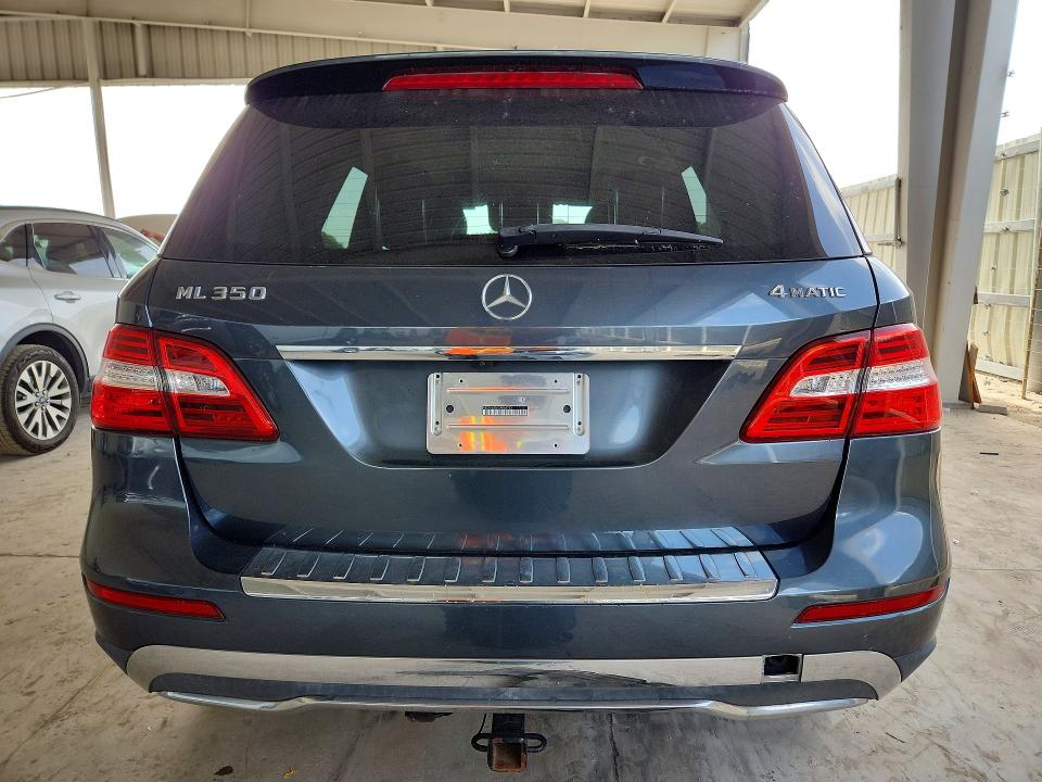 2012 Mercedes-benz M-klasse VIN 4JGDA5HB6CA068783 COPART salvage auction — MINOR DENT/SCRATCHES, Fl - Certificate Of Title (P), sold $925 on 2026-07-18 (photo 6)