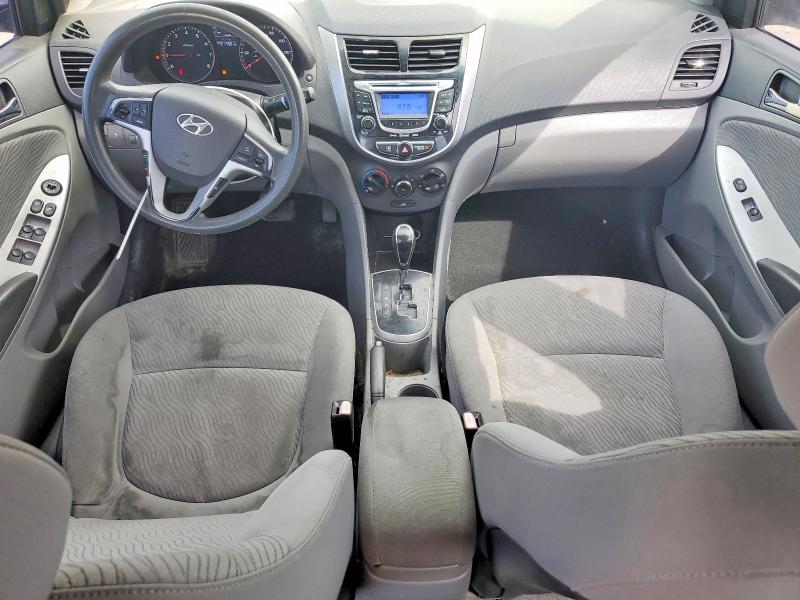 2012 Hyundai Accent VIN KMHCU4AE2CU180755 COPART salvage auction — MECHANICAL, Mt - Certificate Of Title, sold $475 on 2026-07-31 (photo 8)