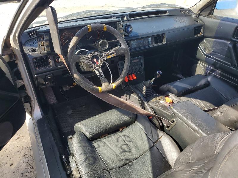 1987 Mitsubishi Starion VIN JA3CC54N1HZ031447 COPART salvage auction — REAR END, Ca - Dis/Dlr/Exp Only Lien Papers, sold $1,350 on 2026-07-27 (photo 8)