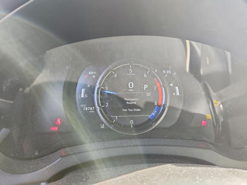 2021 Lexus Is VIN JTHGZ1B22M5037809 COPART salvage auction — SIDE, Fl - Cert Of Title Slvg Rebuildable, sold $13,500 on 2026-07-14 (photo 9)