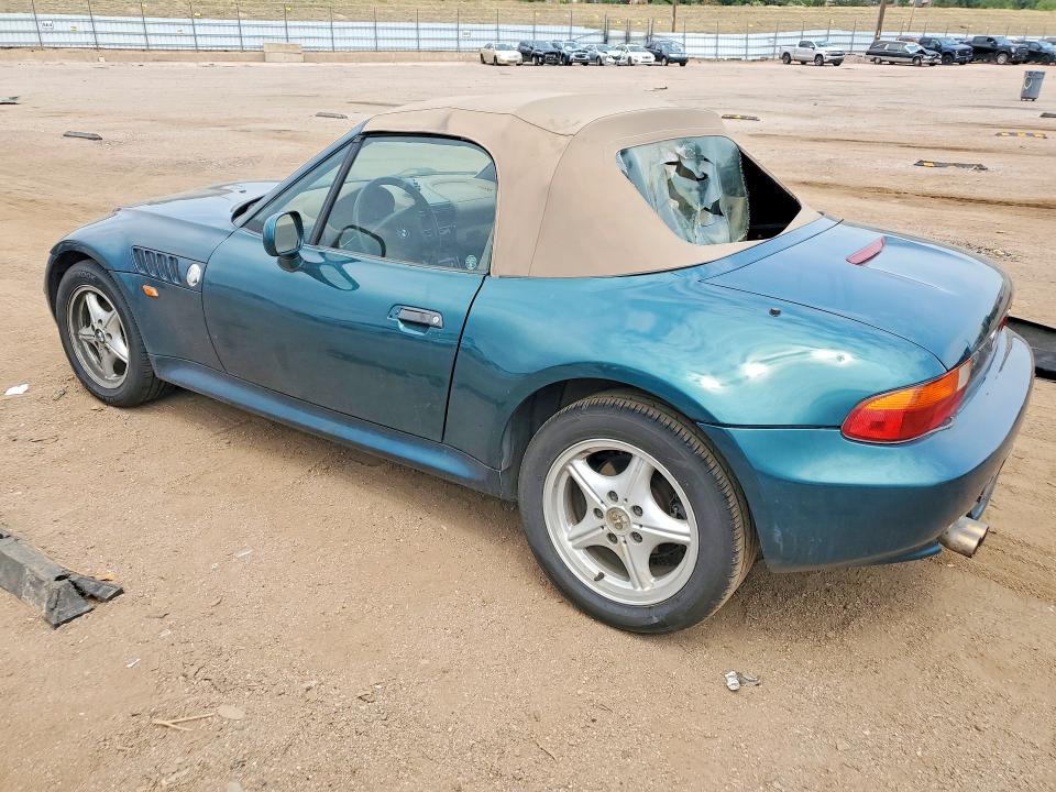 1999 BMW Z3 VIN 4USCH9339XLF81472 COPART salvage auction — MINOR DENT/SCRATCHES, CO - DIS/DLR/EXP ONLY CLEAN TITLE, sold $425 on 2026-07-22 (photo 2)