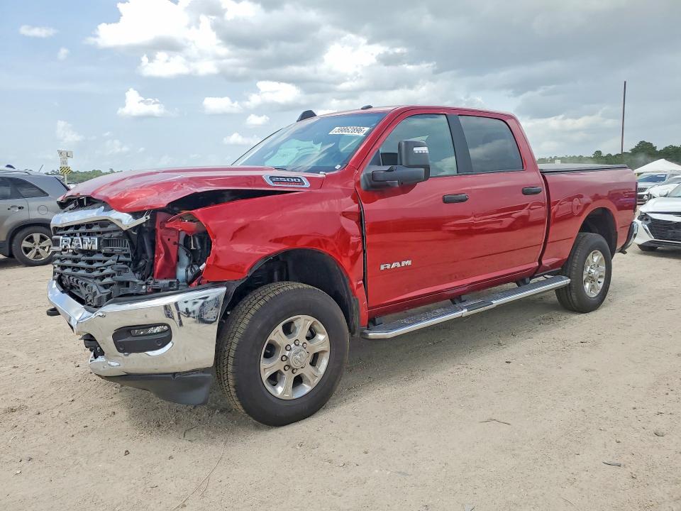 2026 Ram 2500 VIN 3C6UR5DJXTG297762 COPART salvage auction — FRONT END, La - Cert Of Title-Salvage, sold $21,400 on 2026-07-31 (photo 1)