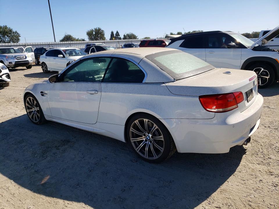 2008 BMW M3 VIN WBSWL93528P330862 COPART salvage auction — UNDERCARRIAGE, Ca - Salvage Certificate, sold $6,100 on 2026-08-04 (photo 2)