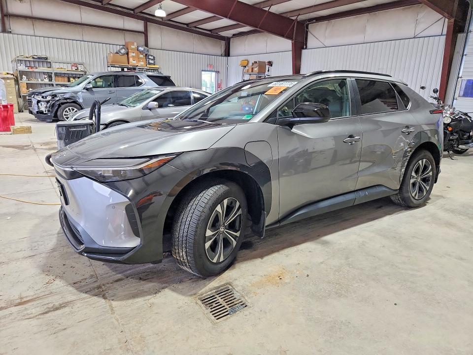 2025 Toyota Bz4x VIN JTMAAAAA9SA067675 COPART salvage auction — FRONT END, Salvage Title, sold $7,700 on 2026-08-21 (photo 1)
