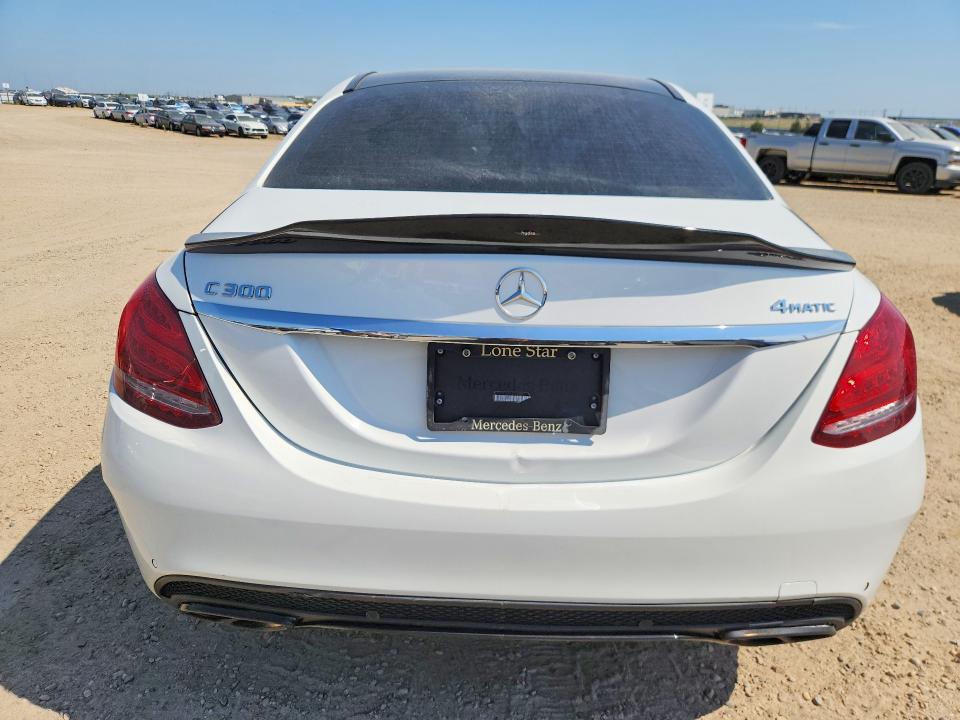 2018 Mercedes-benz C-klasse VIN 55SWF4KB6JU240251 COPART salvage auction — MINOR DENT/SCRATCHES, Ab - Bos - Rebuilt, sold $9,200 on 2026-07-29 (photo 6)