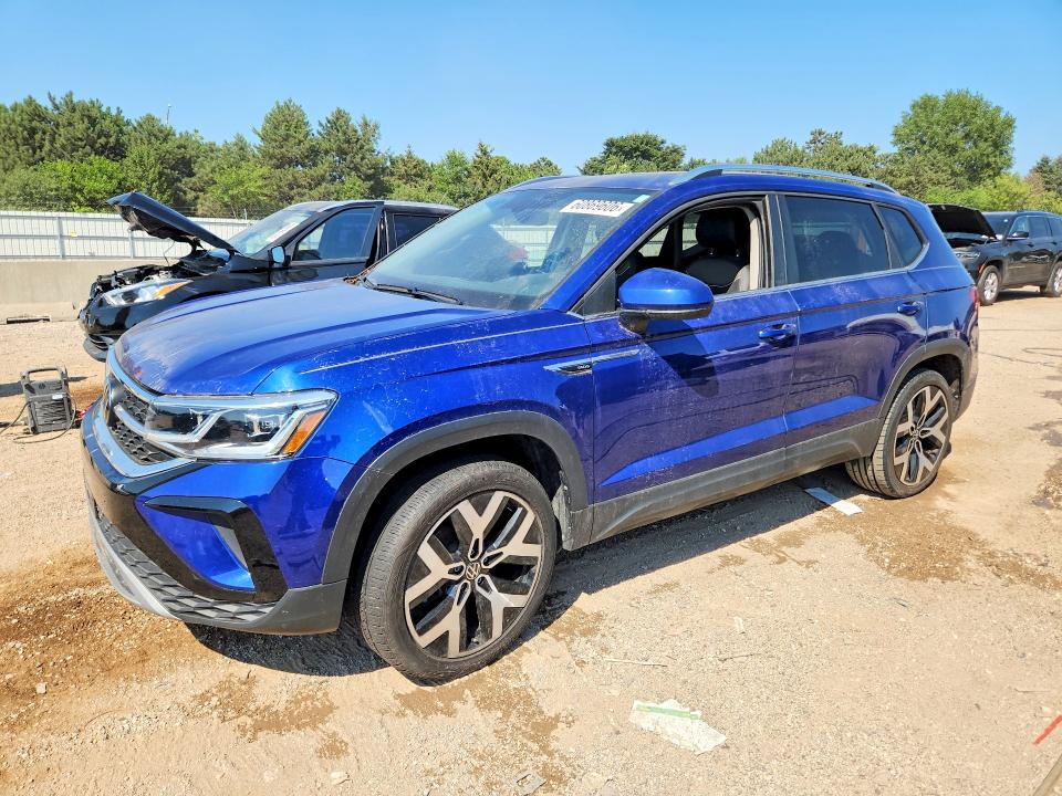 2023 Volkswagen Taos VIN 3VV2X7B22PM306850 COPART salvage auction — WATER/FLOOD, Il - Salvage Cert-Flood, sold $8,500 on 2026-09-08 (photo 1)