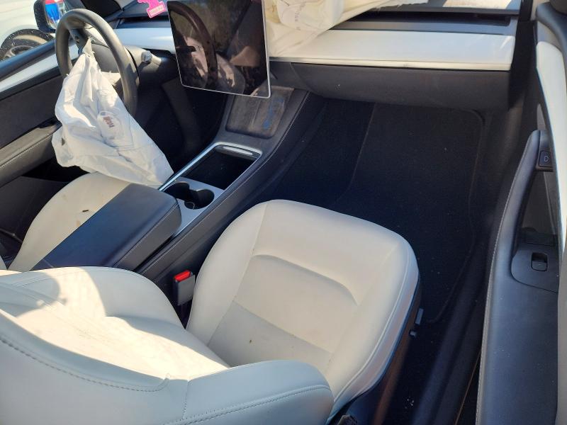 2023 Tesla Model y VIN 7SAYGDEF2PF968117 COPART salvage auction — FRONT END, Ny - Mv-907A Salvage Certificate, sold $100 on 2026-07-27 (photo 8)