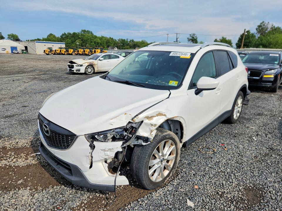 2014 Mazda Cx-5 VIN JM3KE4DY2E0339956 COPART salvage auction — FRONT END, Nj - Cert Of Title-Salvage, sold $2,950 on 2026-07-17 (photo 1)
