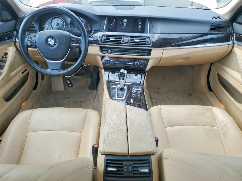 2015 BMW 5er VIN WBA5A5C56FD518684 COPART salvage auction — REAR END, CA - SALVAGE CERTIFICATE, sold $3,300 on 2026-08-17 (photo 8)