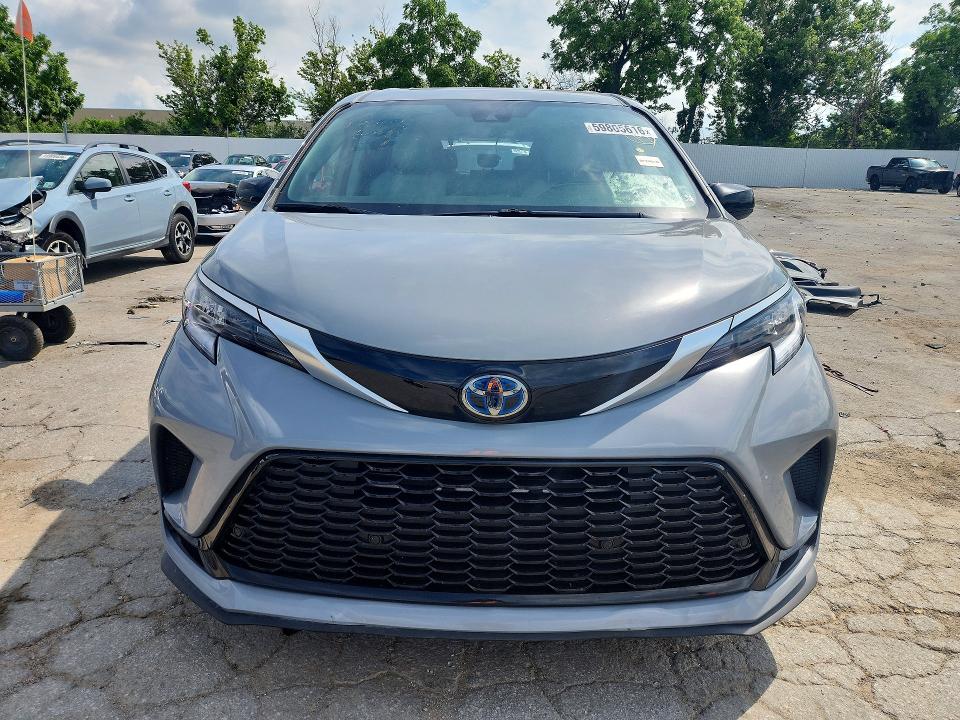 2023 Toyota Sienna VIN 5TDDRKEC8PS159152 COPART salvage auction — REAR END, MO - SALVAGE CERTIFICATE OF TITLE (P), sold $15,100 on 2026-07-14 (photo 5)