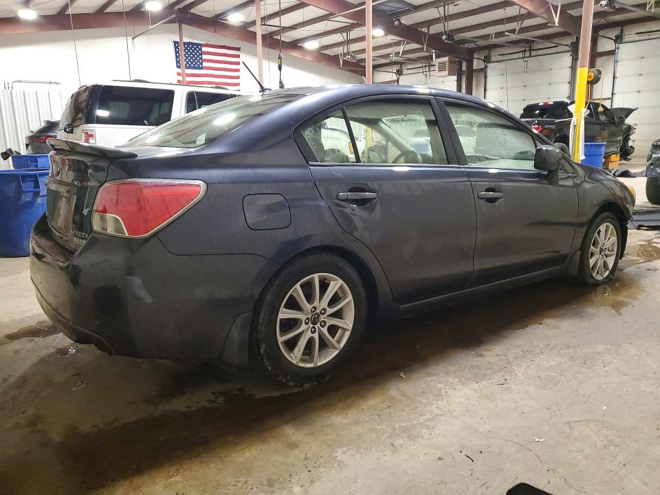 2013 Subaru Impreza VIN JF1GJAC6XDH033117 COPART salvage auction — FRONT END, Pa - Certificate Of Salvage, sold $1,050 on 2026-07-31 (photo 3)
