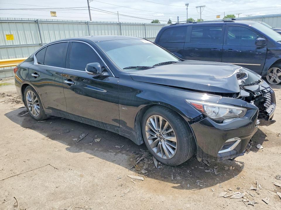 2020 Infiniti Q50 VIN JN1EV7AR3LM251611 COPART salvage auction — FRONT END, IN - CERTIFICATE OF TITLE, sold $1,450 on 2026-07-20 (photo 4)