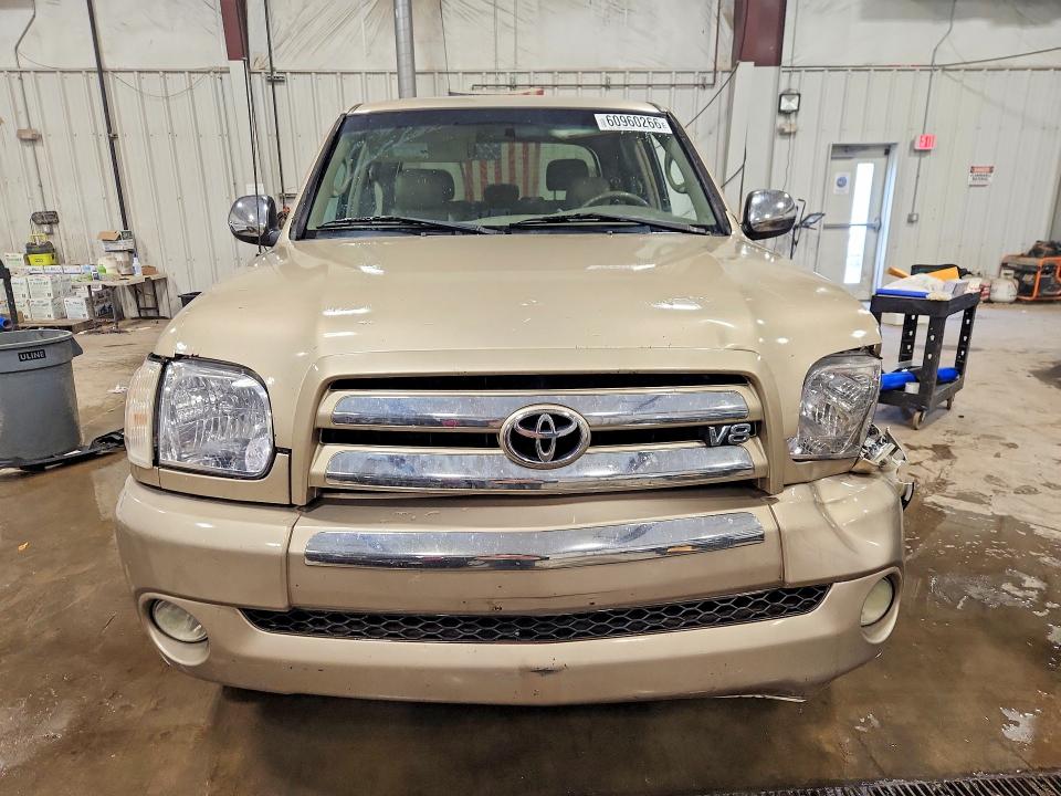 2006 Toyota Tundra VIN 5TBDT44196S531778 COPART salvage auction — FRONT END, WI - JUNKED VEHICLE BILL OF SALE, sold $350 on 2026-07-27 (photo 5)